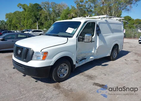 2020 Nissan Nv Cargo Nv3500 Hd Sv Standard Roof V8 из США, поврежденный, VIN 1N6AF0KY5LN811268